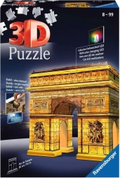 Φωτιζόμενο 3D παζλ Νυχτερινή έκδοση Αψίδα του Θριάμβου