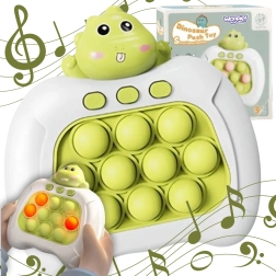 Διαδραστικό αντιστρεσογόνο παιχνίδι POP IT δεινόσαυρος – πράσινο