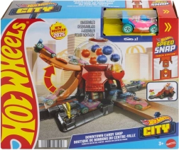 Σετ παιχνιδιού Hot Wheels City Κατάστημα Τσίχλας με αυτοκινητάκι