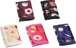 Στιλάτο πορτοφόλι με θήκη και κλείσιμο με βέλκρο