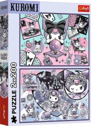 Παζλ KUROMI κακοποιό 2×200 κομμάτια