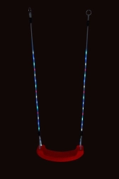 2Kids Toys παιδική πλαστική φωτεινή κούνια – κόκκινη