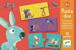 DJECO Duo παζλ Αντίθετα
