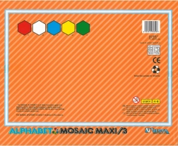 Κατασκευαστικό σετ Alphabet Mosaic Maxi – αλφάβητο και σύνθεση λέξεων