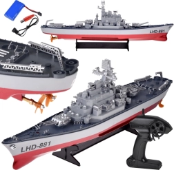 RC πολεμικό πλοίο LHD-881 σε κλίμακα 1:390