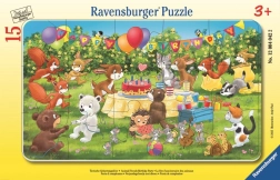 Παζλ Ravensburger Γιορτή γενεθλίων με ζωικούς φίλους 15 κομμάτια