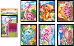 Μωσαϊκό Μίνι Δεινοσαύρος Λαμπερό 10x12 εκ.