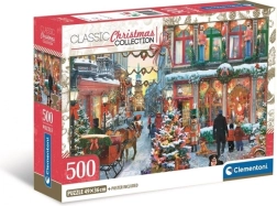 Clementoni παζλ 500 κομματιών Compact Joy of Christmas