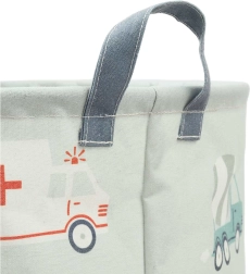 A Little Lovely Company αποθηκευτικό καλάθι για παιχνίδια – Οχήματα