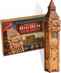 Ξύλινο 3D παζλ escape box Big Ben 269 κομμάτια – WOODEN CITY