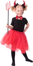 Παιδικό tutu κοστούμι διαβολίτσας Rappa
