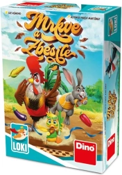 Παιδικό αγωνιστικό παιχνίδι καρτών Dino Mrkve a zběsile
