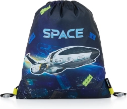 Σακουλάκι για γυμναστική Space – σχολικό σακίδιο για παντόφλες από πολυεστέρα