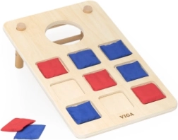 Viga παιχνίδι ρίψης 2 σε 1 τρίλιζα και cornhole