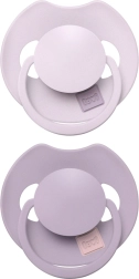 Δυναμική πιπίλα σιλικόνης Lovi Prime 6–18 μ., 2 τεμ., lilac/violet