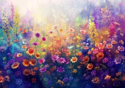 Enjoy Puzzle Ανθισμένο Λιβάδι 1000 κομμάτια