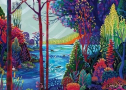 Παζλ Ravensburger Ιντιγκό δάσος 1000 κομμάτια