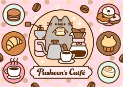 Παζλ 500 κομματιών – PUSHEEN σε καφετέρια Trefl