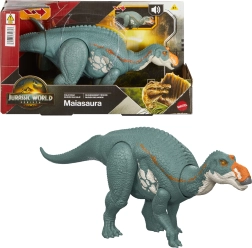 Φιγούρα δεινοσαύρου Maiasaura JURASSIC WORLD Rebirth Wild Roar με ήχο 31,5 cm