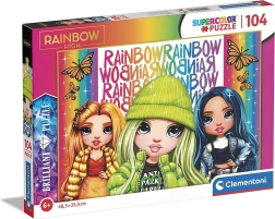 Μπριγιάντ Παζλ Rainbow High: Poppy, Jade και Skyler 104 Κομμάτια