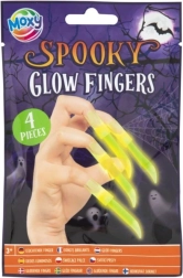 Φωσφορίζοντα αποκριάτικα νύχια Halloween MOXY 4 τεμ.