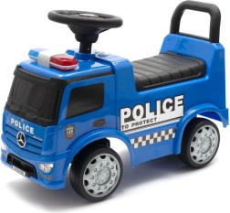 Παιδικό όχημα-περπατούρα (ride-on) αστυνομικό MERCEDES Baby Mix με ήχους – μπλε