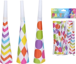 Πάρτι τρομπέτες MIX 20 cm