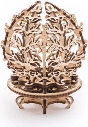 Ξύλινο μηχανικό 3D παζλ λουλούδι UGEARS (101 τεμάχια)
