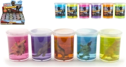 Slime με δεινόσαυρο 80 g - 1 τεμάχιο