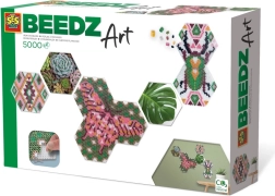 Δημιουργικό σετ Beedz Art Hex Botanika – εξαγωνικό μωσαϊκό από σιδερόχαρτα χάντρες