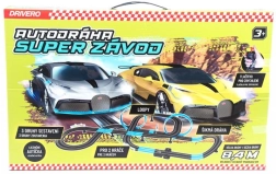 Πίστα αγώνων DRIVERO super race 8,4 m με αυτοκινητάκια BUGATTI