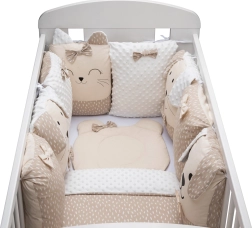 Σετ κούνιας Sleep Guardian 12 τμχ μπεζ