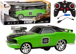 RC αυτοκίνητο drift 1:18 με φώτα και ήχους – πράσινο