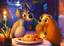 Παζλ Lady and the Tramp 1000 κομματιών RAVENSBURGER