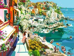 RAVENSBURGER παζλ Ρομαντισμός στο Cinque Terre – 1500 κομμάτια