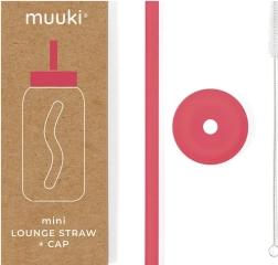 MUUKI Mini Lounge καλαμάκι με καπάκι Καρπούζι