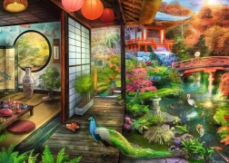 RAVENSBURGER παζλ ιαπωνικός κήπος 1000 κομμάτια