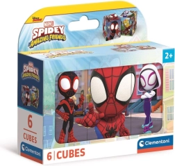 Κύβοι με εικόνες SPIDEY και οι καταπληκτικοί του φίλοι – 6 κύβοι