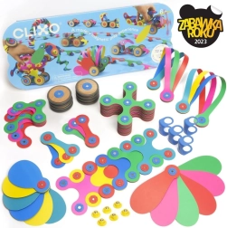 Clixo Wheel Creator μαγνητικό κατασκευαστικό σετ 72 τεμ.