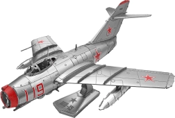 Μεταλλικό 3D παζλ METAL EARTH – αεροσκάφος MiG-15