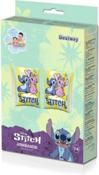 Φουσκωτά μπρατσάκια κολύμβησης DISNEY STITCH 23 × 15 cm για παιδιά 3–6 ετών