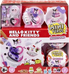 Miniverse make it mini hello kitty και φίλοι – σειρά 2 δημιουργικό μίνι σετ