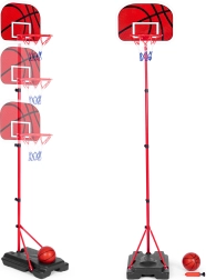 Παιδική μπασκέτα με ρυθμιζόμενο ύψος και τρόμπα