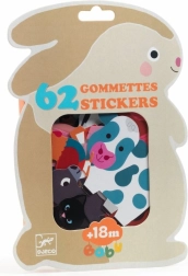 Djeco τα πρώτα μου αυτοκόλλητα – ζωάκια της φάρμας