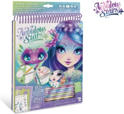 Nebulous Stars δημιουργικό σκίτσο-βιβλίο Nenuphia