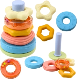 Αισθητηριακός Πύργος με Δαχτυλίδια για Νήπια