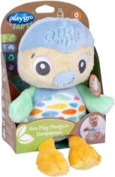 Λούτρινος φίλος πιγκουινάκι eco play από την Playgro