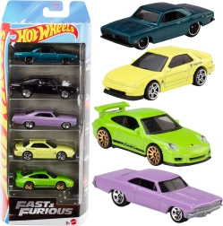 Hot Wheels Fast & Furious – σετ 5 μεταλλικών αυτοκινήτων