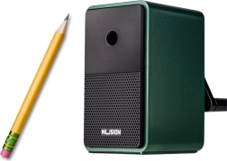 Μηχανικό ξύστρα με δοχείο και ρύθμιση λεπίδας πράσινο