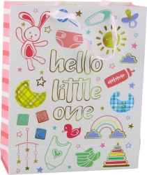 Τσάντα δώρου για μωρό Hello Little One 32 × 26 × 10 cm